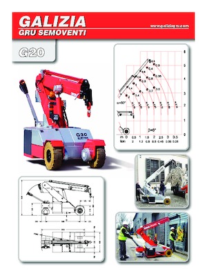 Industrijske pokretne dizalice Galizia G 20 E