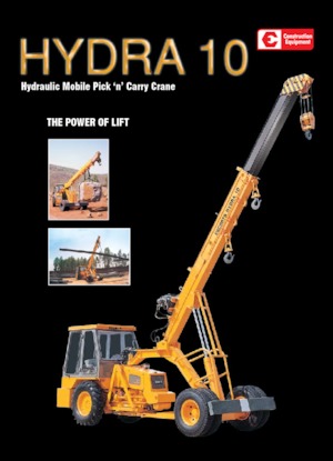 Industrijske pokretne dizalice Escorts Hydra 10