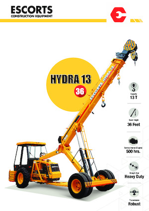 Industrijske pokretne dizalice Escorts Hydra 1336