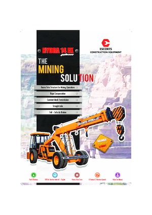 Industrijske pokretne dizalice Escorts Hydra 14 EX Plus