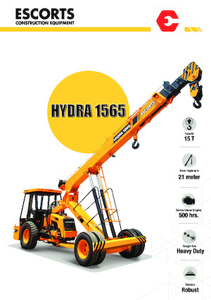 Industrijske pokretne dizalice Escorts Hydra 1565