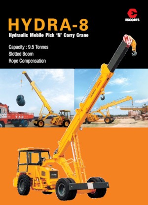 Industrijske pokretne dizalice Escorts Hydra 8