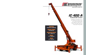 Industrijske pokretne dizalice Broderson IC-400