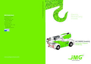 Industrijske pokretne dizalice JMG MC 100RE
