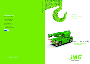 Industrijske pokretne dizalice JMG MC 100RE