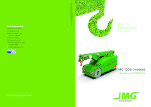 Industrijske pokretne dizalice JMG MC 100S