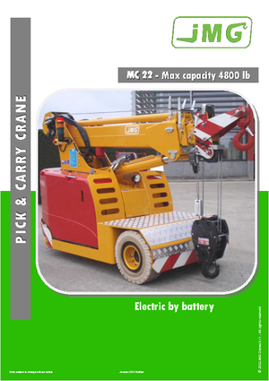 Industrijske pokretne dizalice JMG MC 22