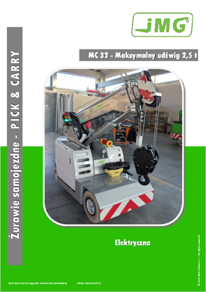 Industrijske pokretne dizalice JMG MC 32