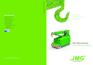 Industrijske pokretne dizalice JMG MC 32S