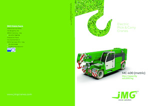 Industrijske pokretne dizalice JMG MC 400S