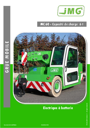 Industrijske pokretne dizalice JMG MC 60
