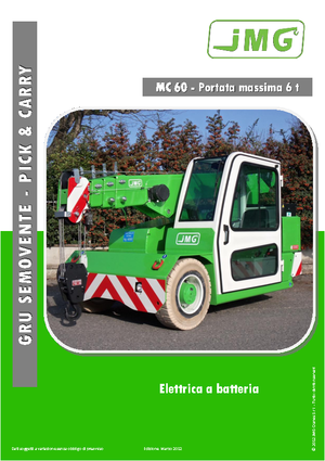 Industrijske pokretne dizalice JMG MC 60