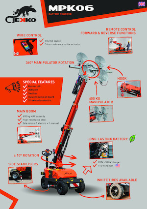 Industrijske pokretne dizalice Jekko MPK06V