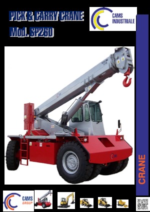 Industrijske pokretne dizalice Cams SP260