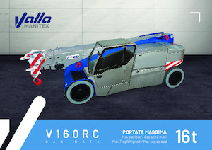 Industrijske pokretne dizalice Valla V160RC