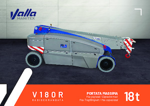 Industrijske pokretne dizalice Valla V180R