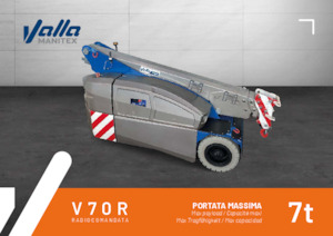 Industrijske pokretne dizalice Valla V70R