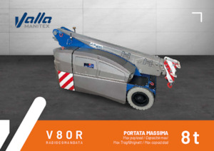 Industrijske pokretne dizalice Valla V80R