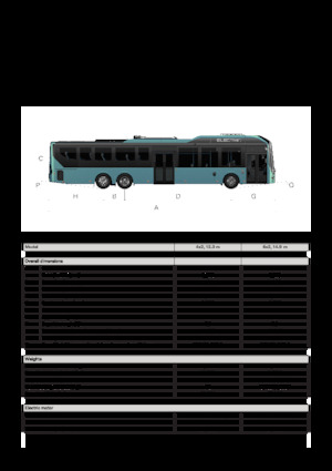 Međugradski autobusi Volvo Buses 8900 Electric