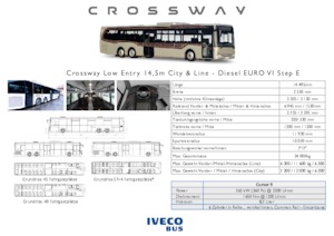 Međugradski autobusi Iveco Crossway LE Line 14,5m 