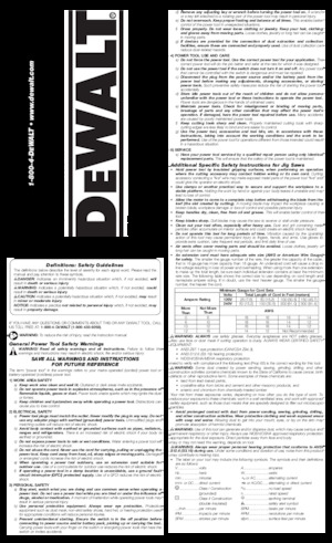 Ubodne pile DEWALT DW317K