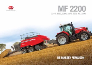 Balirke za četvrtaste bale Massey Ferguson MF 2250SP