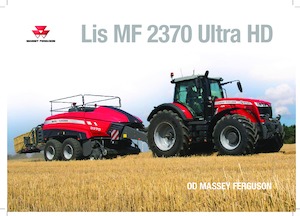 Balirke za četvrtaste bale Massey Ferguson MF 2370UHDTC