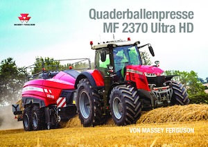 Balirke za četvrtaste bale Massey Ferguson MF 2370UHDTP