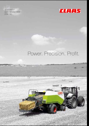 Balirke za četvrtaste bale Claas Quadrant 2100 RC