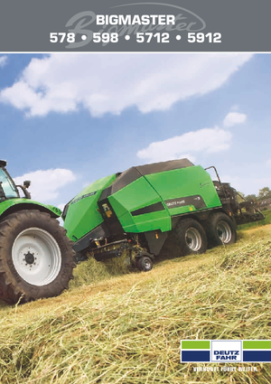 Balirke za četvrtaste bale DEUTZ-FAHR BigMaster 5912