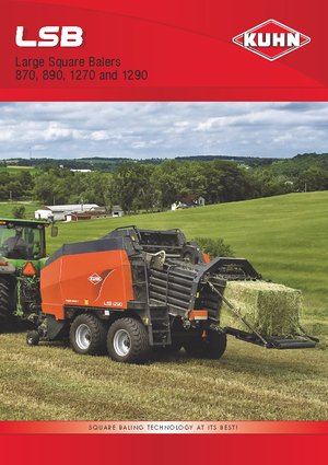 Balirke za četvrtaste bale Kuhn LSB 1290