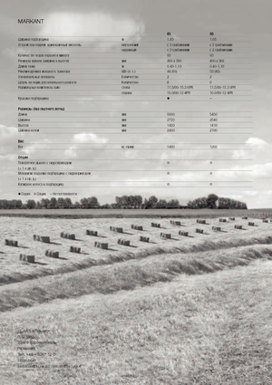 Balirke za četvrtaste bale Claas Markant 55