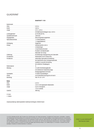 Balirke za četvrtaste bale Claas Quadrant 1150