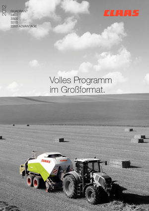 Balirke za četvrtaste bale Claas Quadrant 3300 RF