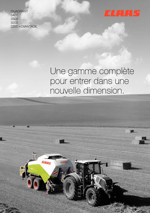 Balirke za četvrtaste bale Claas Quadrant 3300 RF