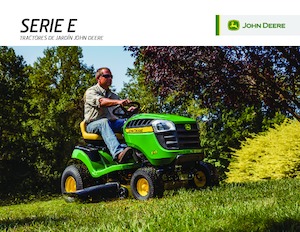 Samohodne kosilice za travnjake i vrtni traktori John Deere E110