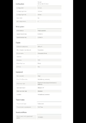 Samohodne kosilice za travnjake i vrtni traktori Husqvarna TS 142