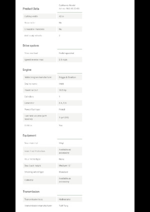 Samohodne kosilice za travnjake i vrtni traktori Husqvarna YTH 18542