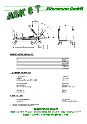 Kiperi s dizanjem Ellermann ASK 8 T