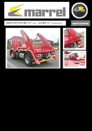 Kiperi s dizanjem Marrel MB 14 T DIN