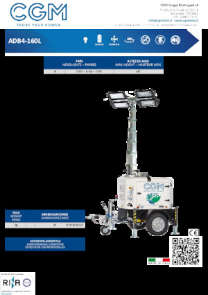 Svjetlosni tornjevi CGM ADB4-160L