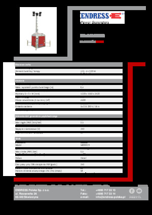 Svjetlosni tornjevi Endress EFA 840 S4 320