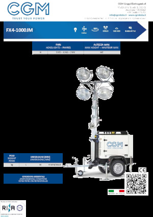 Svjetlosni tornjevi CGM FX4-1000JM