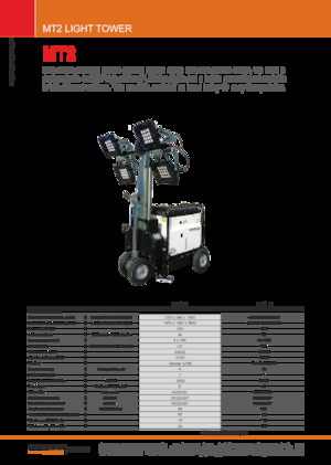 Svjetlosni tornjevi Generac Mobile MT 2 Y
