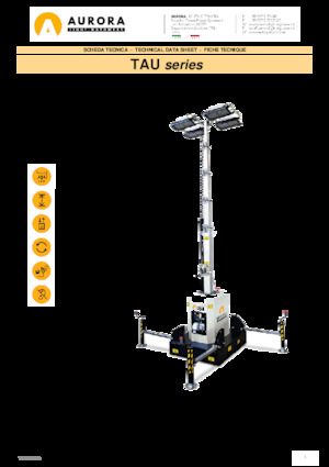 Svjetlosni tornjevi Aurora Tau 4x320W