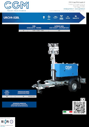 Svjetlosni tornjevi CGM UR4-320L