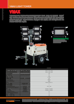 Svjetlosni tornjevi Generac Mobile VMAX