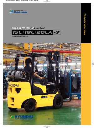 LPG viljuškari Hyundai 20 LA 7