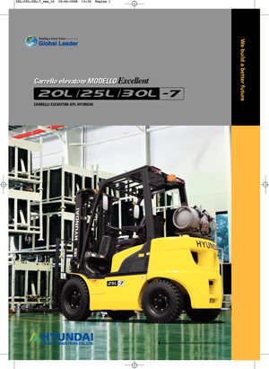 LPG viljuškari Hyundai 25 L 7