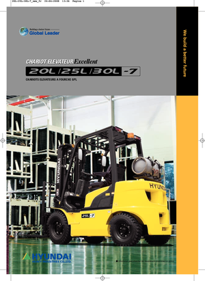 LPG viljuškari Hyundai 25 L 7